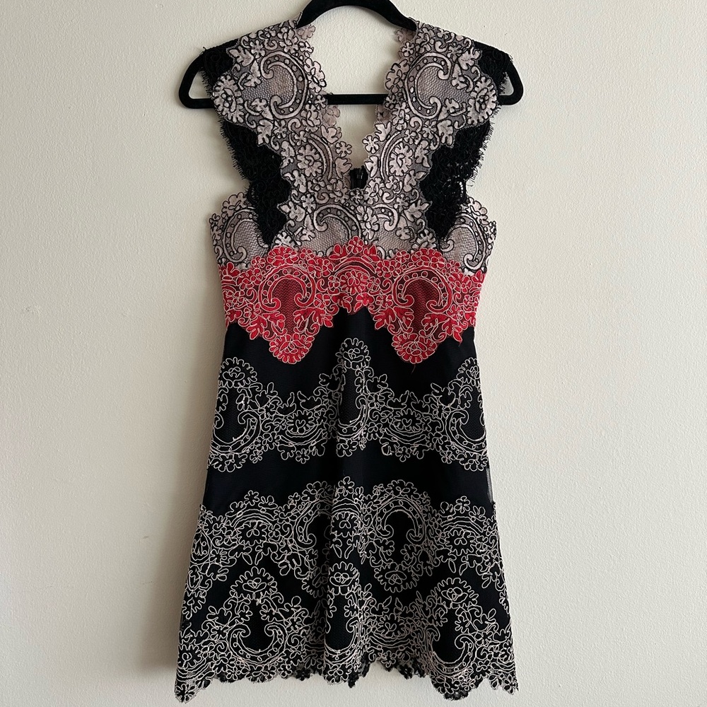 Sandro Lace Mini Dress | Size 1
